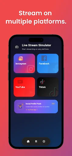 Download Fake Live Stream Prank Terbaru – Simulasi Viral Gratis - Screenshot 1