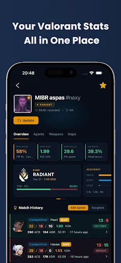 Download Valorant Tracker – Valking.gg Terbaru – Cek Statistik Gratis - Screenshot 1