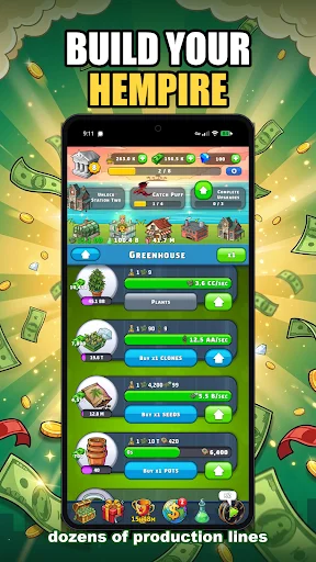 Download Hempire Tycoon – Weed Idle Terbaru – Game Simulasi Bisnis - Screenshot 3