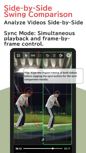 Download Golf Swing Viewer Terbaru – Analisis Ayunan Golf Gratis - Screenshot 2