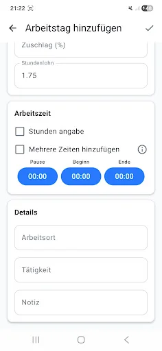 Download Stundenrechner Terbaru – Hitung Jam Kerja Gratis - Screenshot 6
