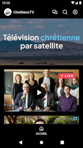 Download CHRETIENS TV Terbaru – Saluran TV Kristen Satelit Gratis - Screenshot 1