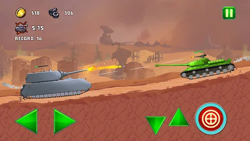 Download Tank Attack 5 | Tanks 2D Terbaru – Game Perang Seru - Screenshot 26