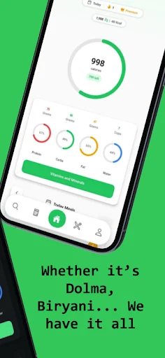 Download Juula – Lacak Kalori & Diet Hidangan Timur Tengah - Screenshot 2