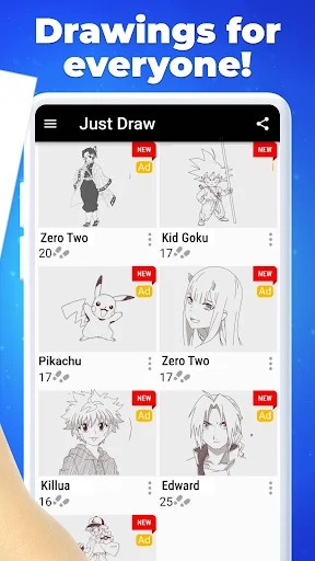 Download How to Draw Anime Terbaru – Tutorial Menggambar Mudah - Screenshot 21
