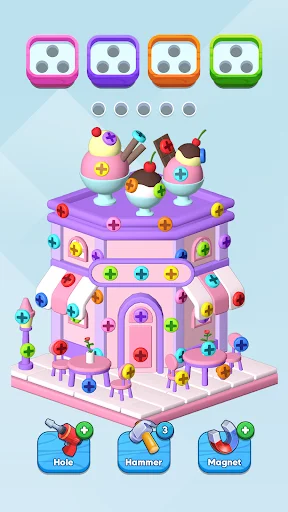 Download Screw Land 3D Terbaru – Puzzle Sekrup Seru & Gratis - Screenshot 13