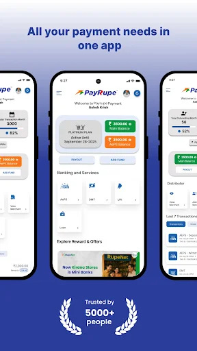 Download PayRupe Terbaru – Layanan AEPS, DMT, UPI & Tagihan - Screenshot 3