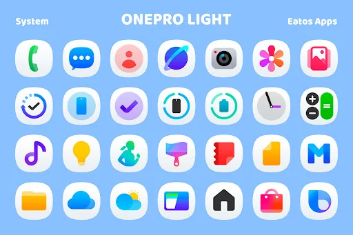 Download OneLight 8 – Icon Pack Terbaru – Ikon Estetik Gratis - Screenshot 8