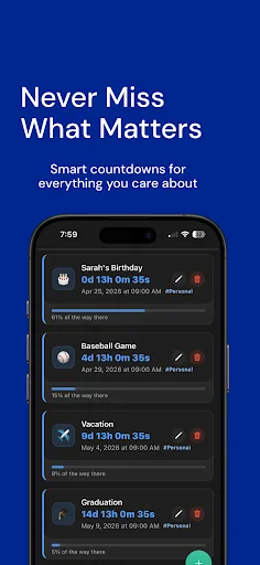 Countdown Timer & Events – Pantau Momen Penting Anda dengan Mudah - Screenshot 1