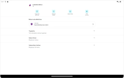 Download Sabrina Terbaru – Alat Cerdas Tim Sales MyRepublic - Screenshot 4