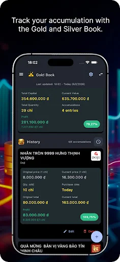 Download Giá Vàng VN Terbaru – Pantau Harga Emas & Kurs Gratis - Screenshot 6