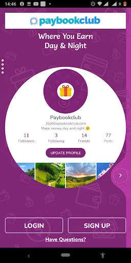 Download Paybookclub Cash In Network Terbaru – Hasilkan Uang Mudah - Screenshot 1