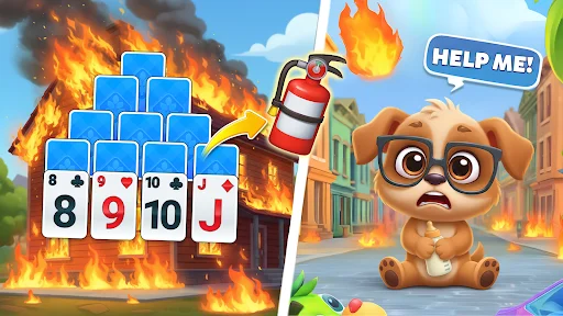 Download Solitaire Farm: TriPeaks Game Terbaru – Mainkan Gratis - Screenshot 4