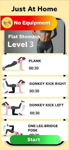Download Women Workout – Female Fitness Terbaru – Latihan di Rumah - Screenshot 3