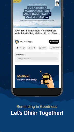 Download MyDhikr: Tasbih Digital Terbaru – Dzikir Mudah Gratis - Screenshot 6