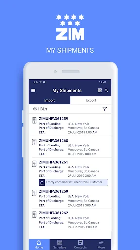 Download ZIM Shipping Terbaru – Lacak Kontainer & Jadwal Kapal - Screenshot 3