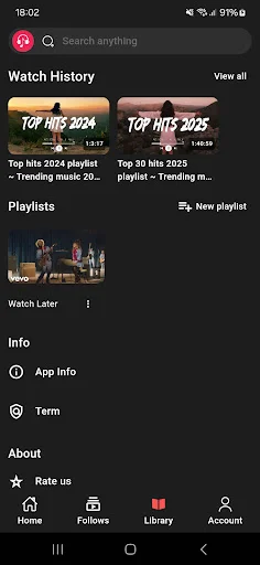 Download Play Tube Terbaru – Streaming Video & Musik Tanpa Iklan - Screenshot 7