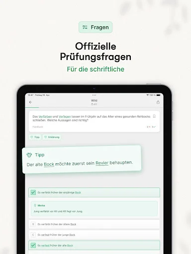Download Waidwissen Jagdschein App – Lulus Ujian Berburu 95.3% - Screenshot 8