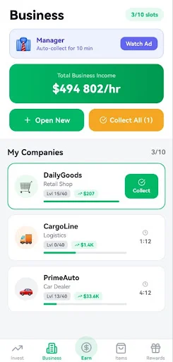 Download Money Tycoon Profit Tap Terbaru – Game Klik Seru Gratis - Screenshot 3