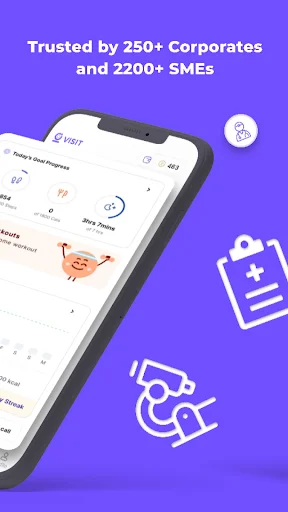 Download Visit-Health: Konsultasi Dokter & Janji Medis Mudah - Screenshot 2