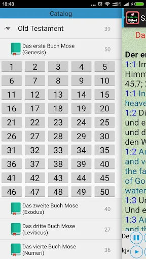 Download Audio German Schlachter Bible Terbaru – Alkitab Jerman - Screenshot 2