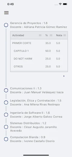 Download UTP Móvil Terbaru – Aplikasi Akademik Mahasiswa - Screenshot 13