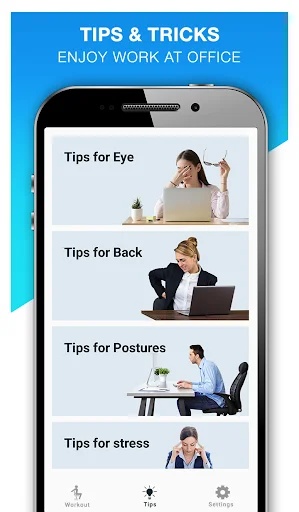Download Office Workout Exercises – Peregangan Praktis di Kantor - Screenshot 4