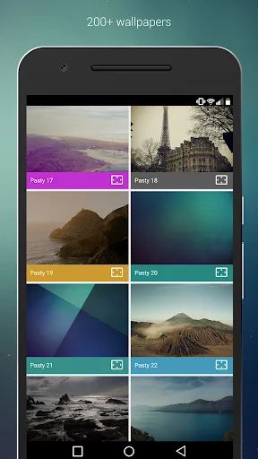 Download Pasty – White Icon Pack Terbaru – Ikon Minimalis Gratis - Screenshot 3
