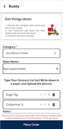 Download NPai Terbaru – Aplikasi Pengiriman Makanan & Kebutuhan - Screenshot 6