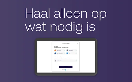 Download Ockto Aanlever Extensie – Secure Data Sharing Tool - Screenshot 2