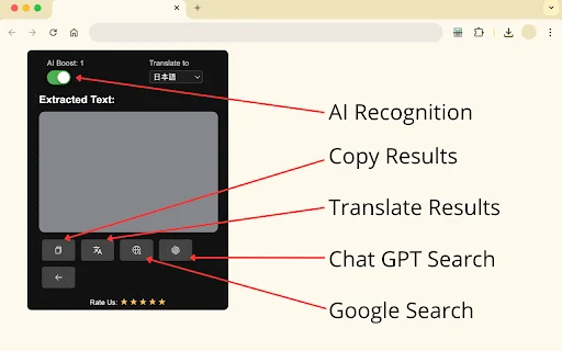 Extract Text From Picture – Konverter Gambar ke Teks Gratis - Screenshot 2