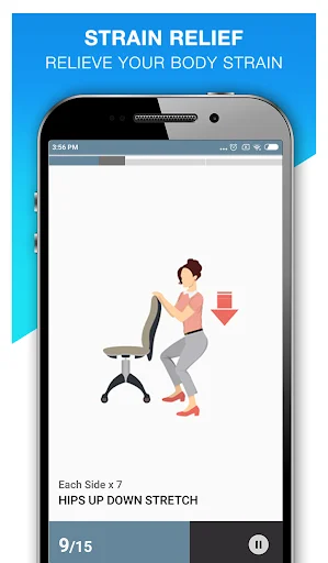 Download Office Workout Exercises – Peregangan Praktis di Kantor - Screenshot 3