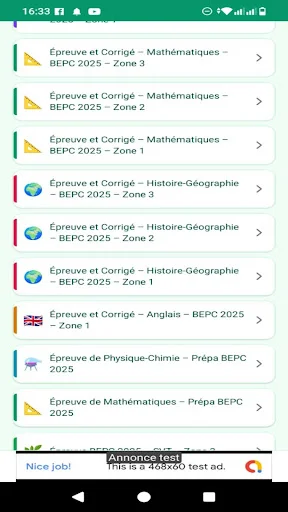 Download Epreuves BEPC Côte d’Ivoire Versi Terbaru – Gratis - Screenshot 3