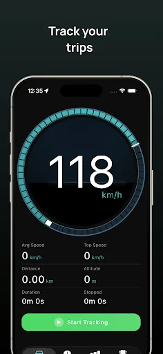 Download TripRank Speed Tracker Terbaru – Lacak Perjalanan Anda - Screenshot 1