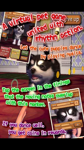 Download Animal Dance Puppies Terbaru – Game Irama Anjing Lucu - Screenshot 2