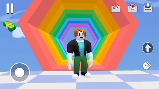 Download Obby Parkour: Run and Fun Terbaru – Game Lari Seru - Screenshot 1