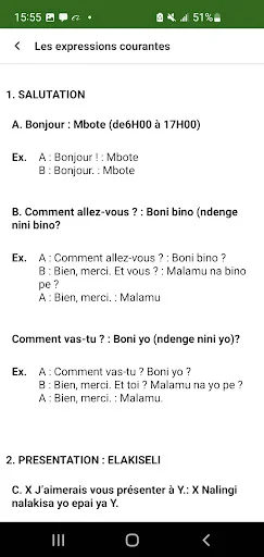 Download Conjugaison Française Lingala Terbaru – Belajar Konjugasi - Screenshot 2