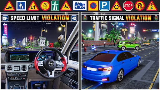 Download Car Games: City Driving School – Simulasi Mengemudi - Screenshot 15