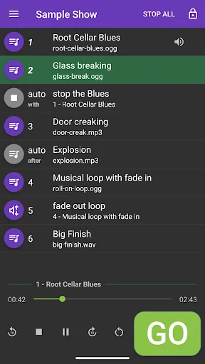 Download Audio Cues – Aplikasi Kontrol Audio Live Terbaik - Screenshot 5