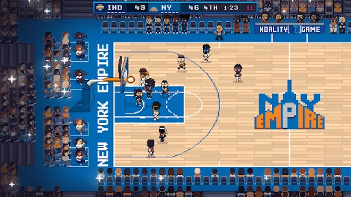 Download Hoop Land APK Terbaru – Game Basket Retro Terbaik - Screenshot 1