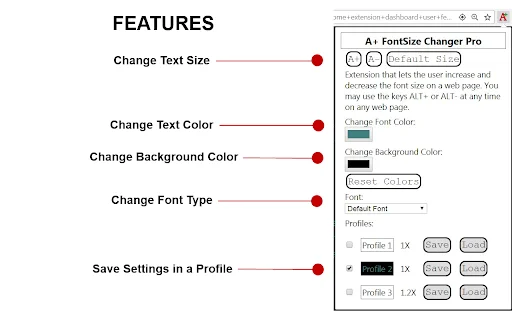 Download A+ FontSize Changer – Ubah Ukuran Font Gratis - Screenshot 3