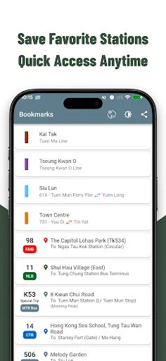 Download MTR Arrival Time Terbaru – Cek Jadwal Bus & MTR HK - Screenshot 6