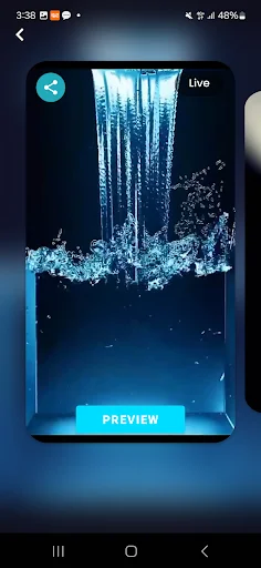 Download Amazing Water Live Wallpaper 4K – Tampilan HP Keren - Screenshot 7