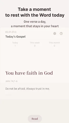 Unduh Today’s Gospel Terbaru – Baca, Renungkan, dan Berdoa - Screenshot 1