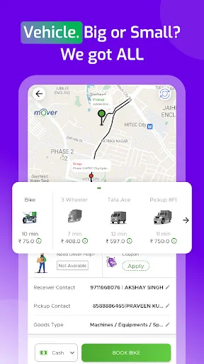 Download MOVER: Aplikasi Sewa Truk & Jasa Pindahan Tercepat - Screenshot 18
