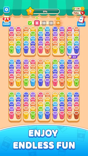Download Coffee Color Stack Terbaru – Game Puzzle Kopi Seru - Screenshot 7