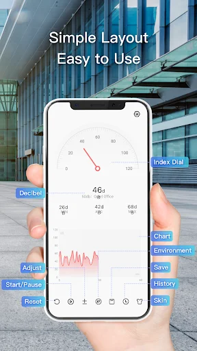 Download Sound Meter Terbaru – Aplikasi Pengukur Kebisingan Gratis - Screenshot 1